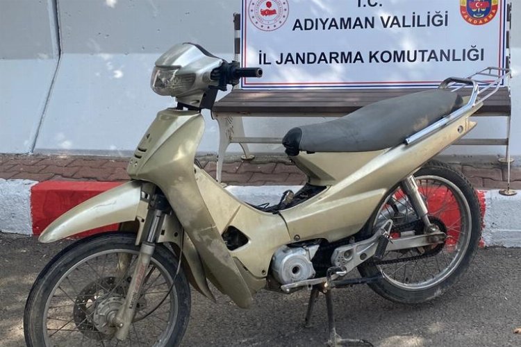 Adıyaman'da şüpheli motosiklet Jandarma'yı harekete geçirdi -