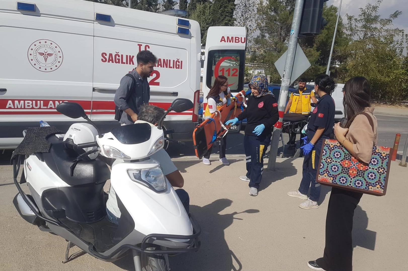 Adıyaman'da trafik kazası: 1 yaralı -