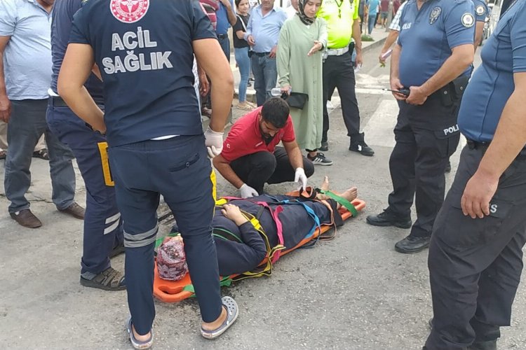 Adıyaman'da yayaya çarpan olay yerinden kaçtı -