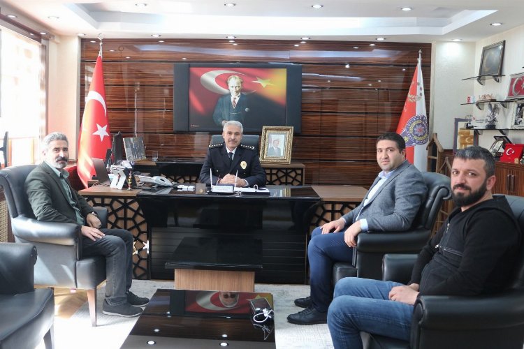 Adıyaman İGC’den İl Emniyet Müdürü'ne 177. yıl ziyareti -