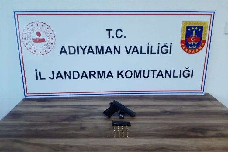 Adıyaman jandarmasından kaçak silah operasyonu -