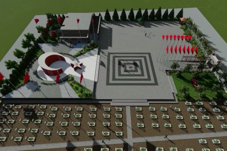 Adıyaman şehitliğine muhteşem proje -
