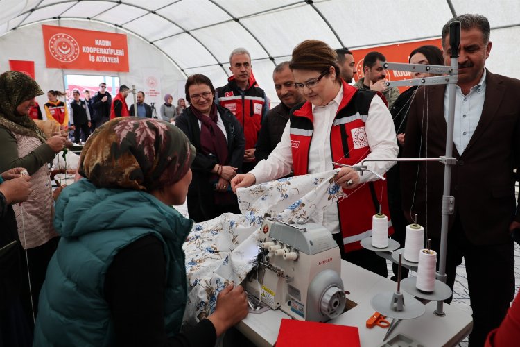 Afetzede kadınlara ekonomik teşvik -