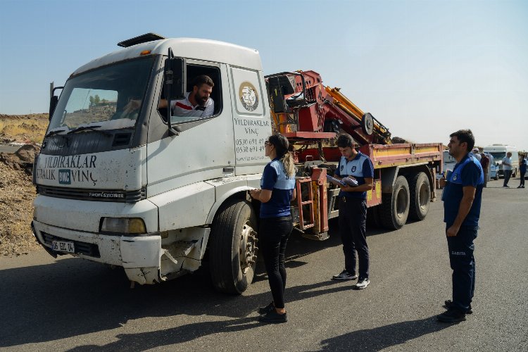 Ağır tonajlı araçlara sıkı denetim -