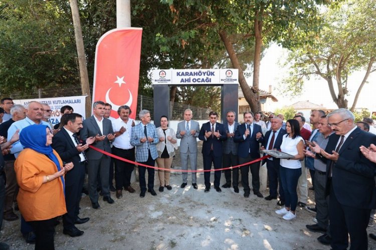 Ahi Hamza Ocağı dualarla açıldı -