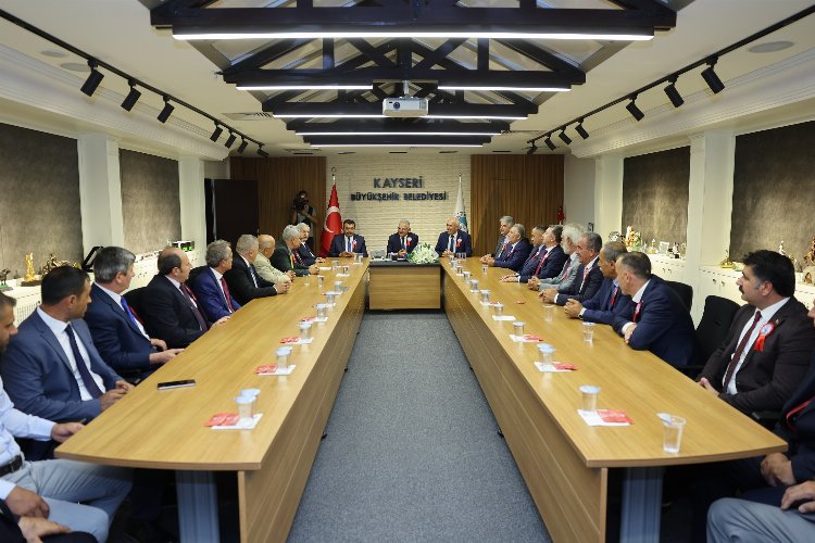 Ahilik Kutlama Heyeti'nden Büyükkılıç'a ziyaret -