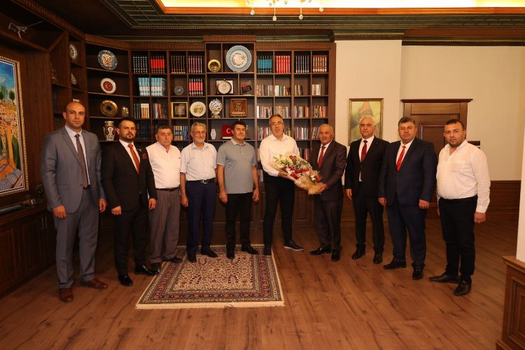 Ahilik Kutlama Heyeti'nden Savran'a ziyaret -