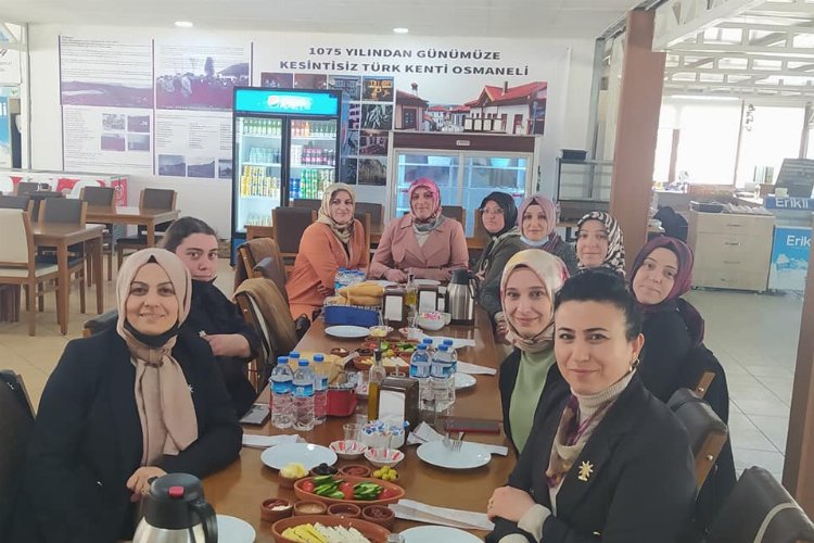 AK Kadınlar Osmaneli ilçesinde kahvaltıda buluştu -