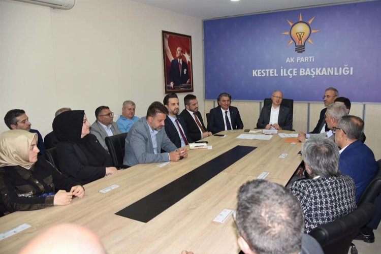 AK Kestel ilçenin geleceği için kolları sıvadı -