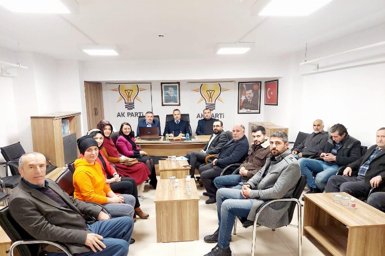 AK Parti İlçe Başkanları toplantısı Pazaryeri ilçesinde gerçekleşti -