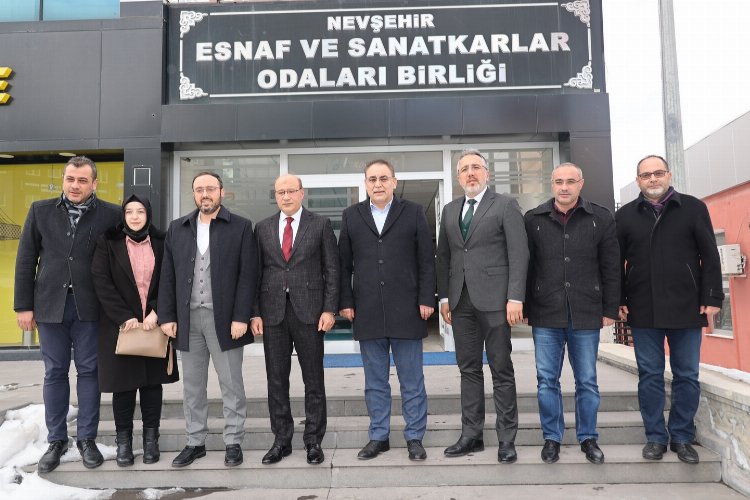 AK Parti Nevşehir'den esnaf ziyareti -