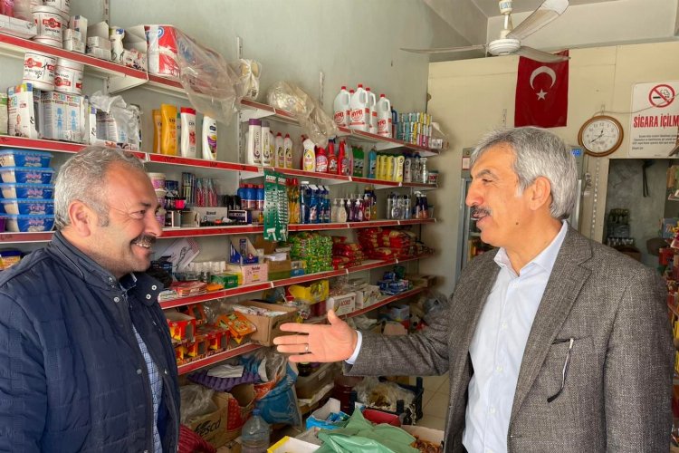 AK Partili Dal, Kilis esnafını ziyaret etti -