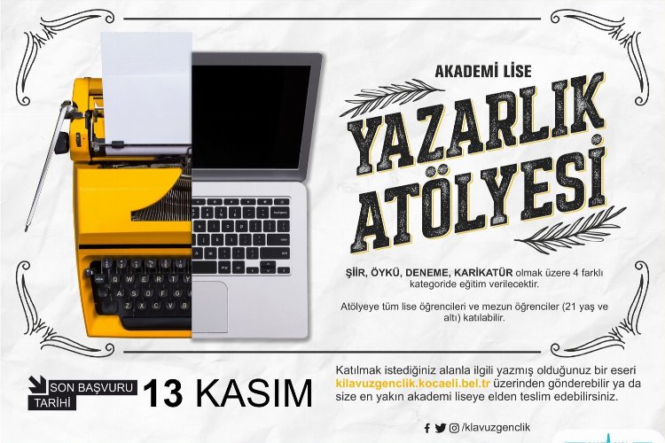 Akademi Lise Yazarlık Atölyesi’nde yeni dönem kayıtları başlıyor -