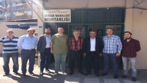 AKAR MUHTARLARI ZİYARET ETTİ