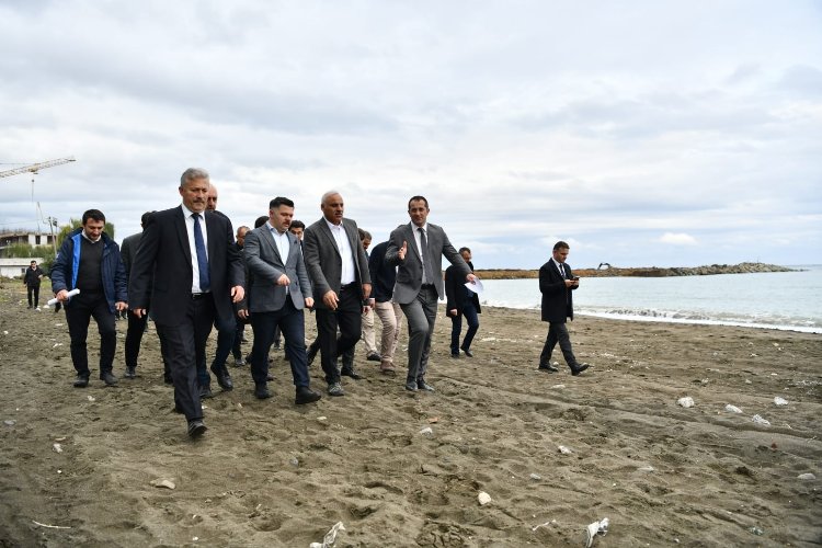 Akçaabat sahili göz kamaştıracak -