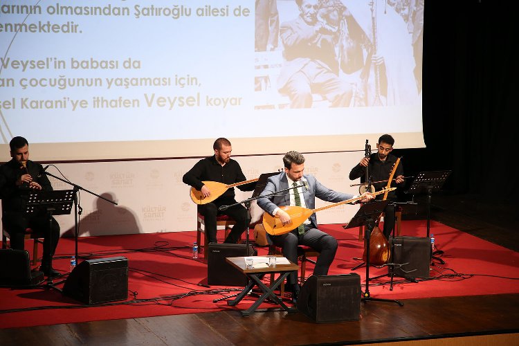 AKM’de Âşık Veysel anıldı -