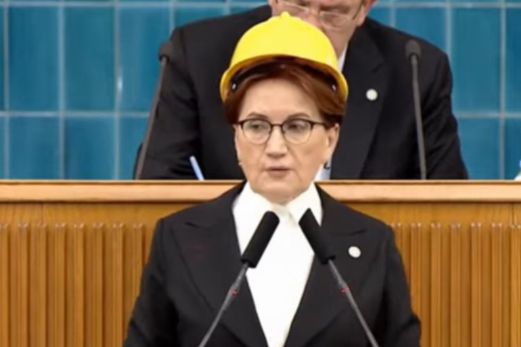 Akşener baretle seslendi: Bu da mı kader Sayın Erdoğan? -