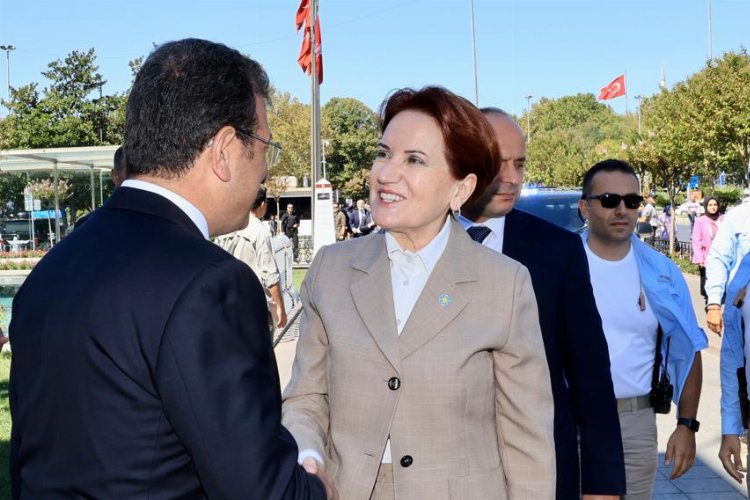 Akşener'den İmamoğlu'na ziyaret -