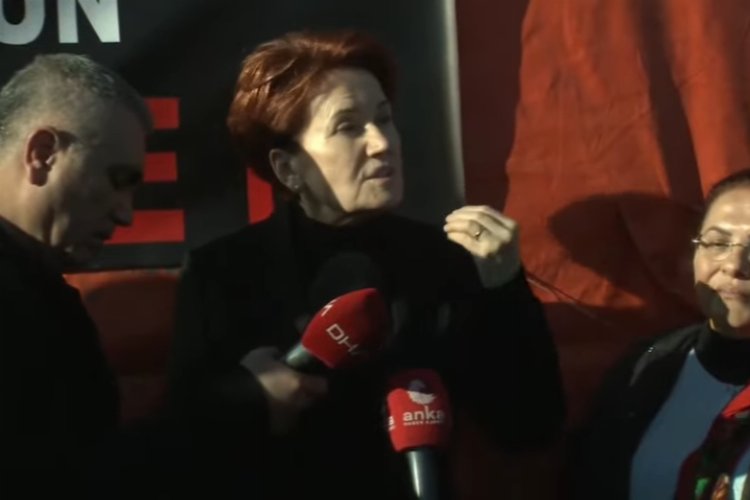 Akşener Kahramanmaraş'ta... Yangın söndürmek için buradayız -