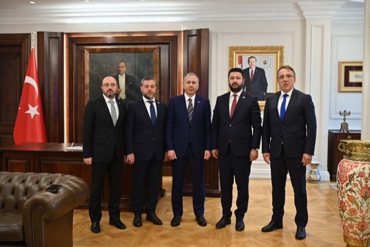 Ali Yerlikaya'ya hayırlı olsun ziyareti -