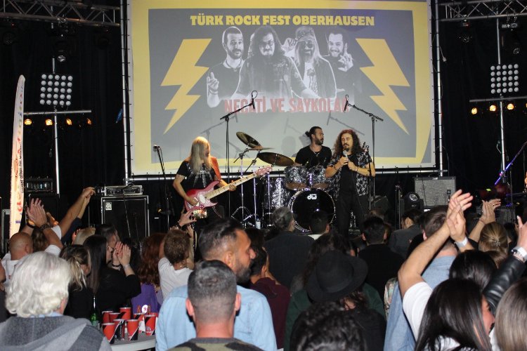 Almanya Oberhausen'da Türk Rock rüzgarı esti -