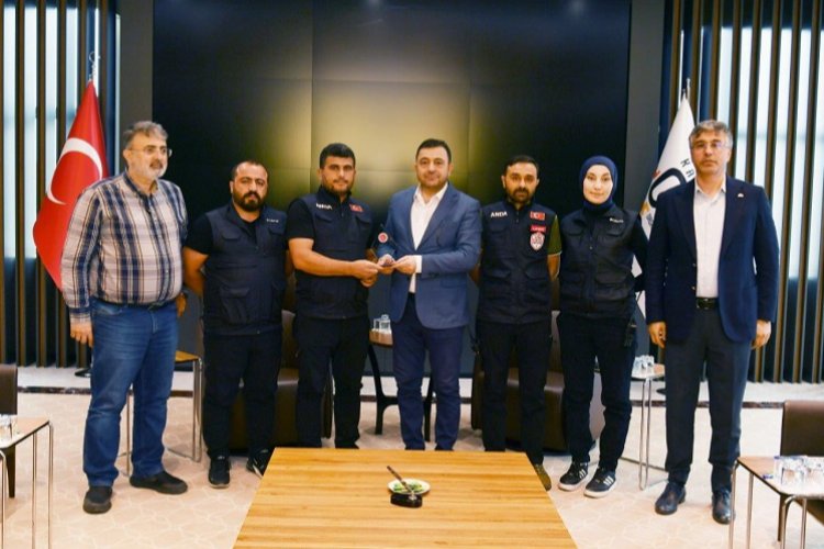 ANDA ekibinden Kayseri OSB’ye teşekkür -