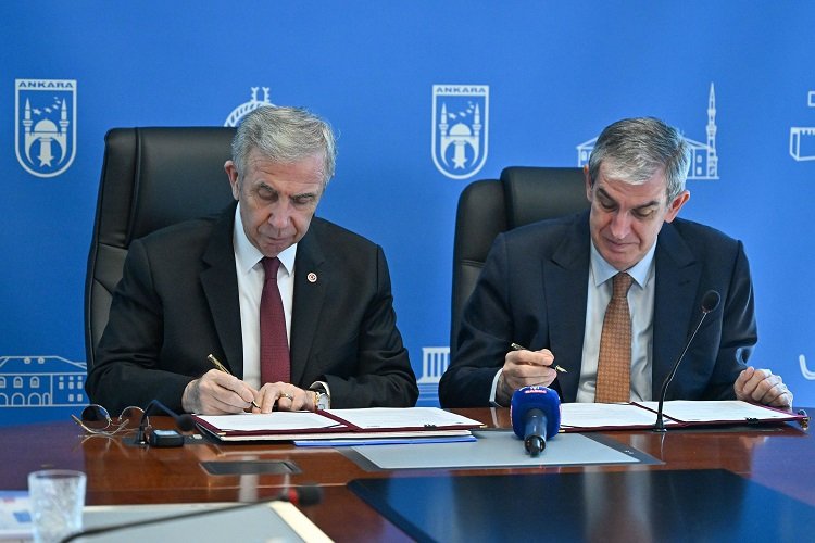 Ankara'da Çayyolu- Sincan metrosunda imzalar atıldı -