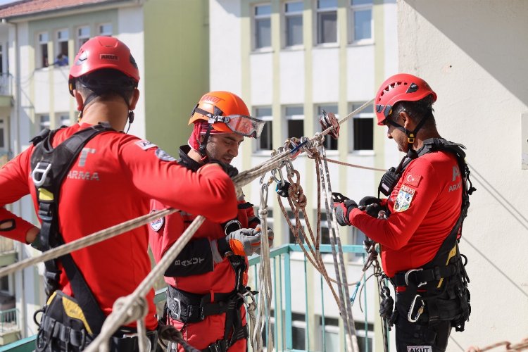 Ankara’da uluslararası deprem tatbikatı -