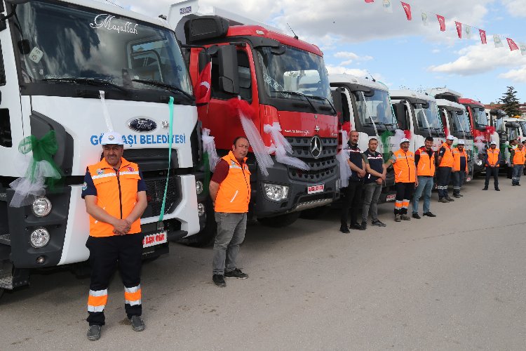 Ankara Gölbaşı'nda tasarrufu sağlayacak filo devrede -