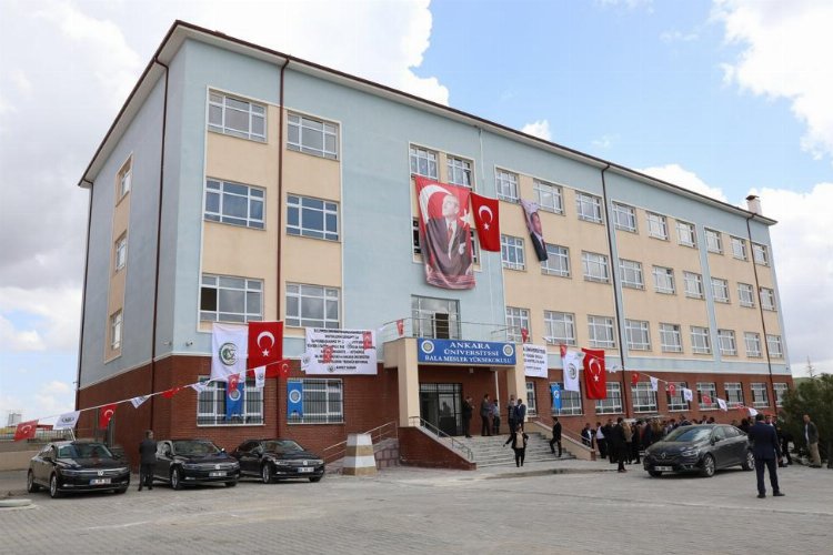 Ankara Üniversitesi Bala Meslek Yüksekokulu açıldı -