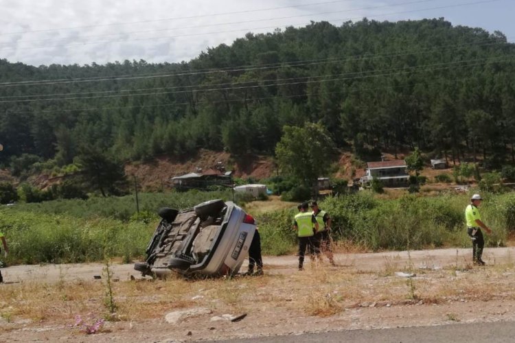 Antalya'da trafik kazası; 1 yaralı -
