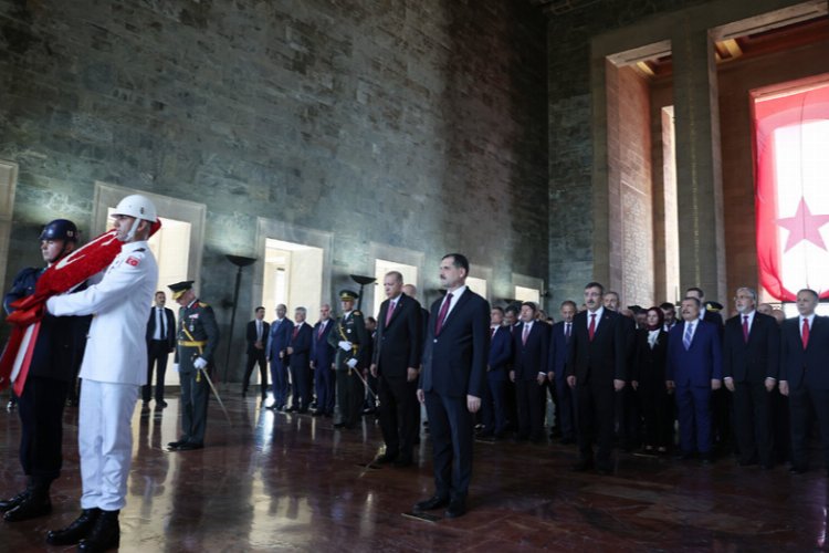 Anıtkabir'de Zafer Bayramı coşkusu -