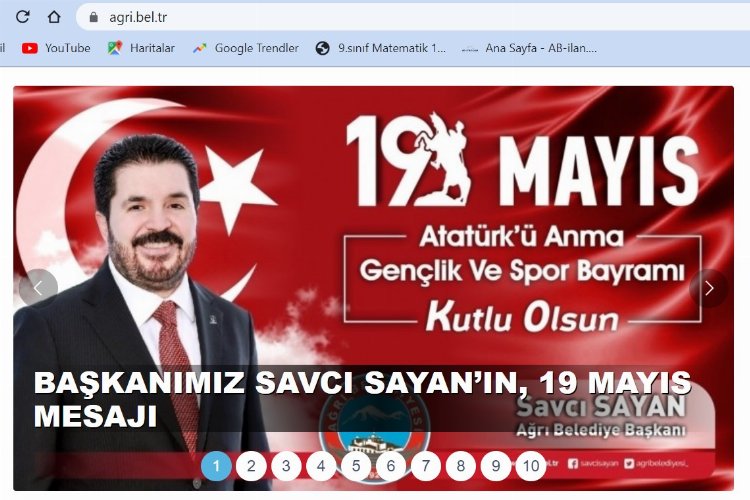 Ağrı Belediyesi basın birimi izinde mi? -