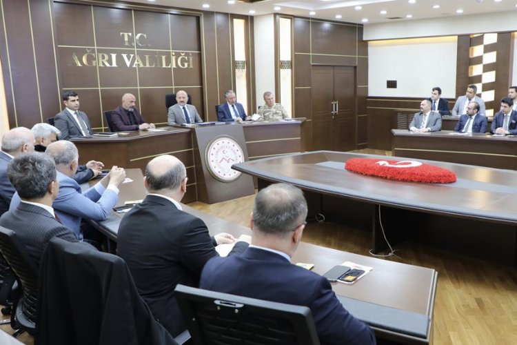 Ağrı'da İl Göç Kurulu toplandı -
