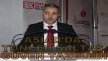 ASİAD'DA SALTAŞ YENİDEN BAŞKAN