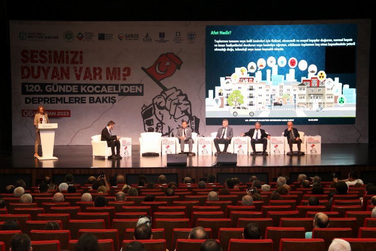 Asrın felaketinin 120. gününde Kocaeli’de deprem paneli -