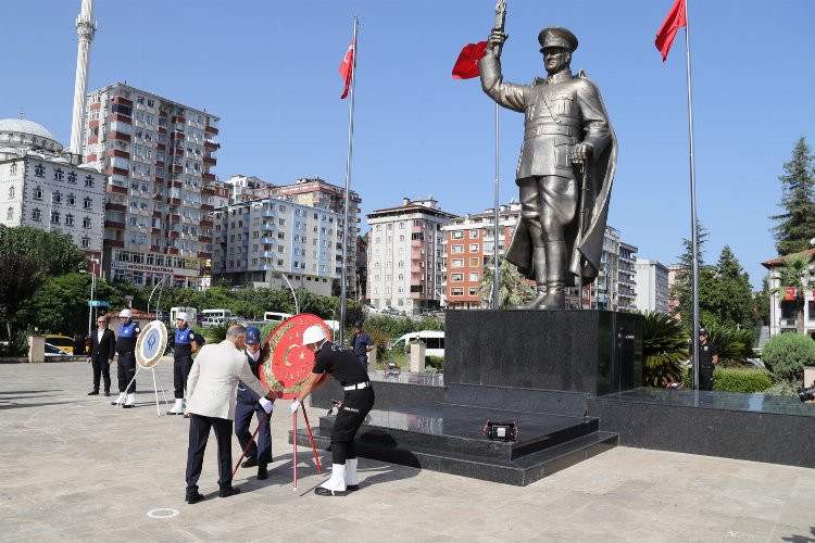 Ata'nın Rize’ye gelişinin 98. yılı kutlandı -
