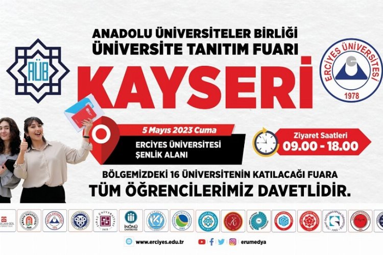 AÜB'den Tanıtım ve Tercih Fuarı -