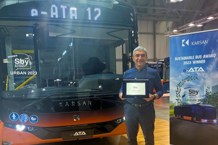 Avrupa’da “Yılın Otobüsü” ödülünü Karsan aldı! -