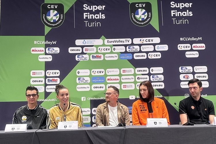 Avrupa voleybolunda Türk finali -