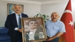 Aydın’dan Aslantaş’a Atatürk Tablosu