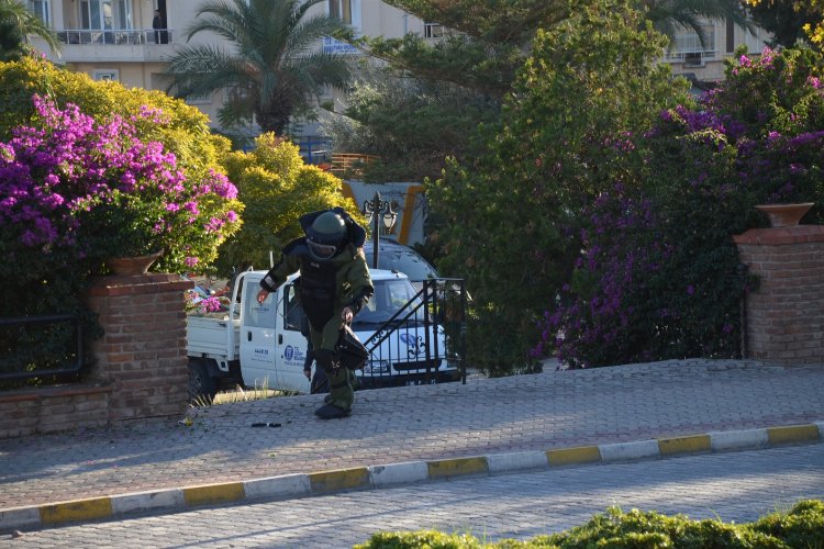 Aydın Didim'de bomba paniği! -