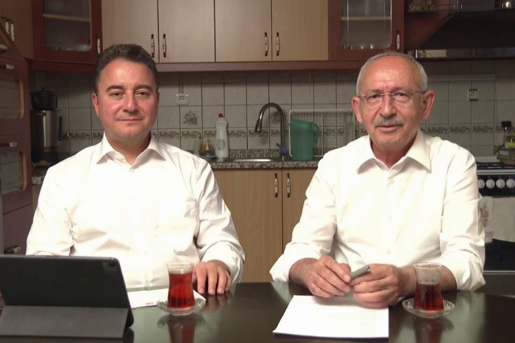 Babacan da Kılıçdaroğlu'nun mutfağına girdi -