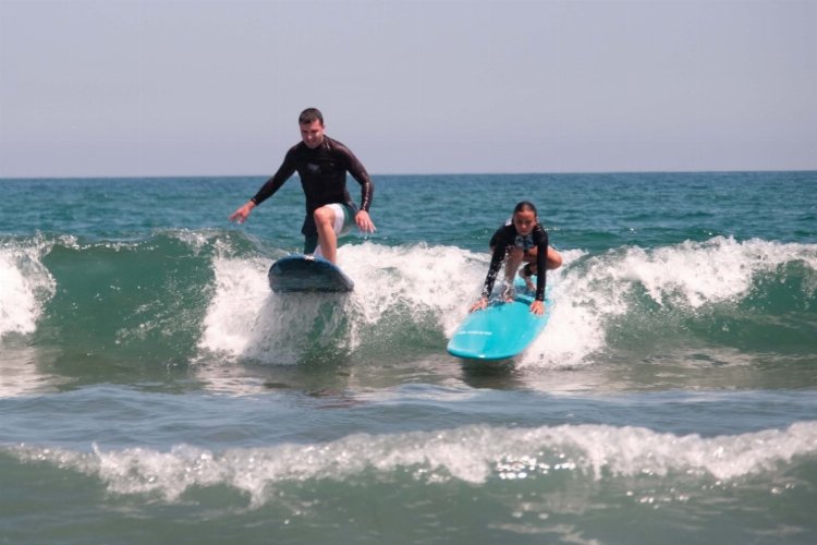Babalı sörf turizminin merkezi oluyor -