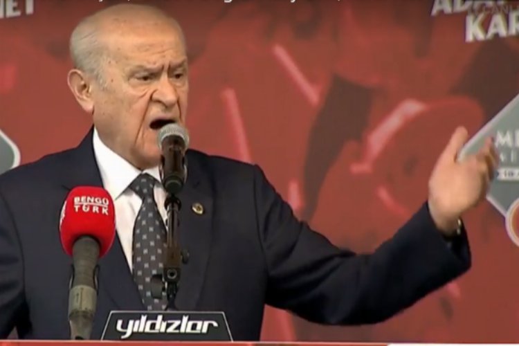Bahçeli: İmamoğlu'nun parlatılması adaylıkla ilgili -
