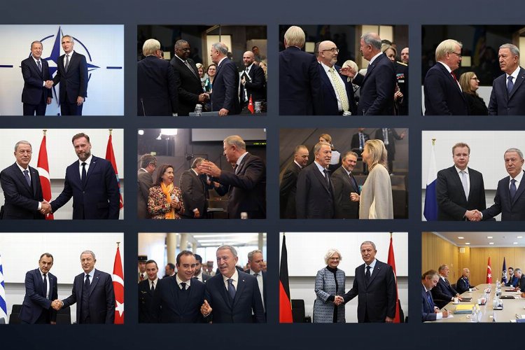 Bakan Akar'dan NATO'da yoğun diplomasi -
