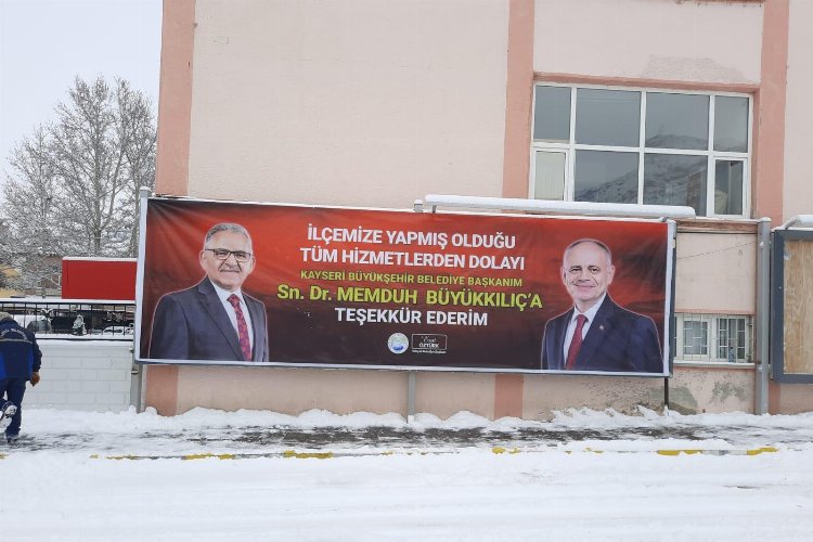 Başkan Büyükkılıç'a Yahyalı Belediye Başkanı Öztürk'ten teşekkür -