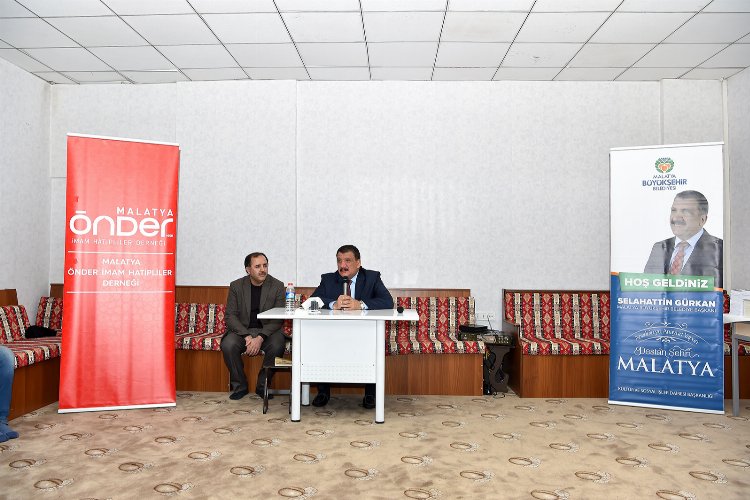 Başkan Gürkan'dan Malatya Önder İmam Hatiplileri Derneğine ziyaret -