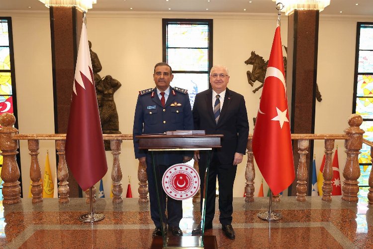 Bakan Güler, Katar Genelkurmay Başkanı Al-Nabet ile görüştü -