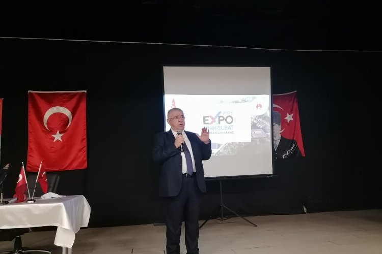 Başkan Mahçiçek Expo 2023’ü lise öğrencilerine anlattı -